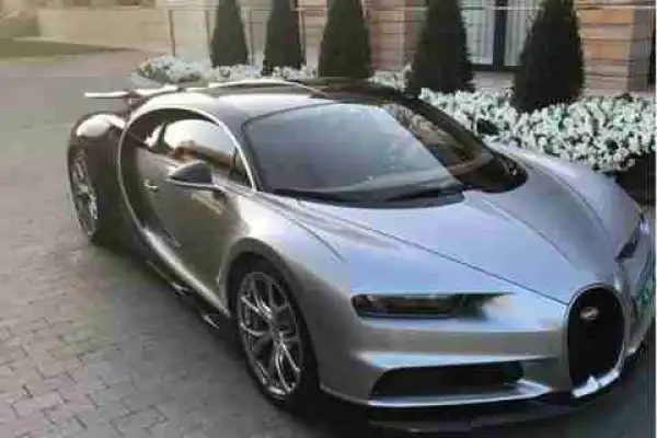 Cristiano Ronaldo Shows Off His New $3 Million 2017 Bugatti Chiron (Photos)